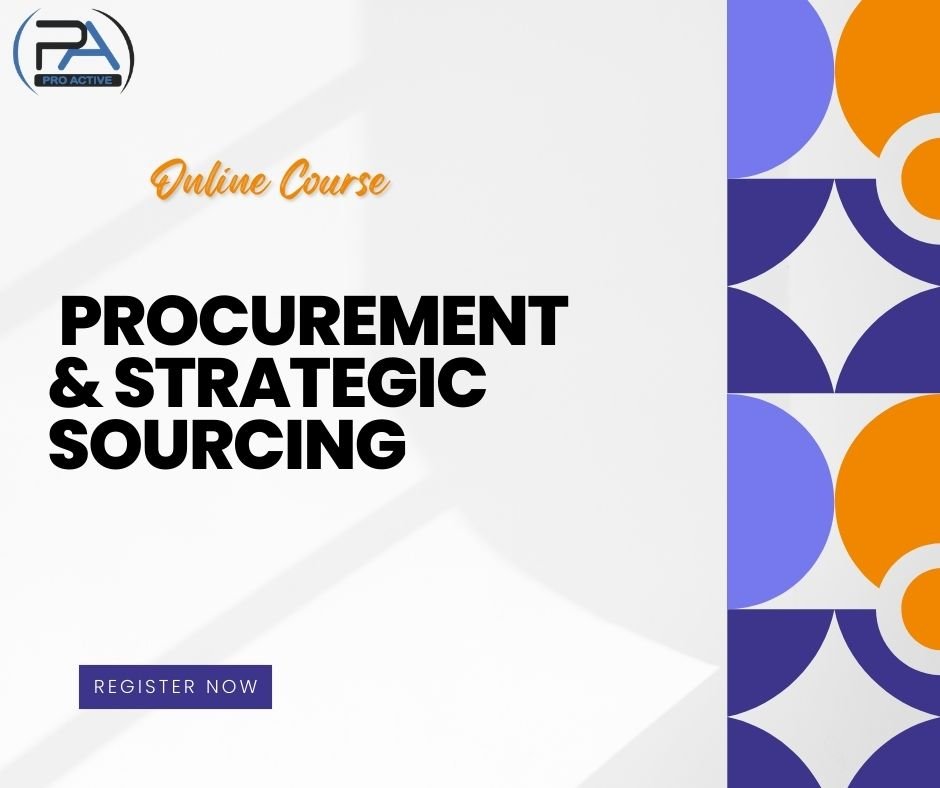Procurement & Strategic Sourcing
