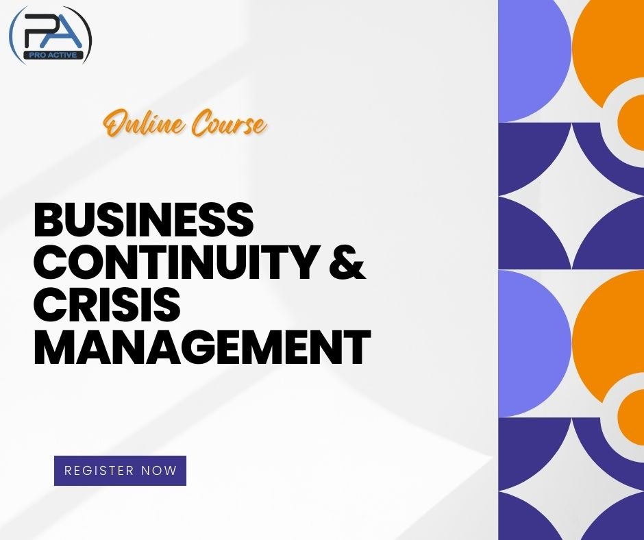 Business Continuity & Crisis Management