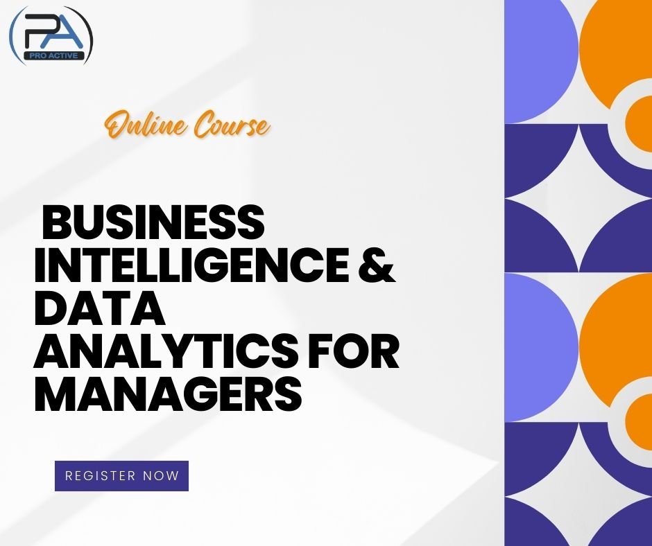 Business Intelligence & Data Analytics for Managers